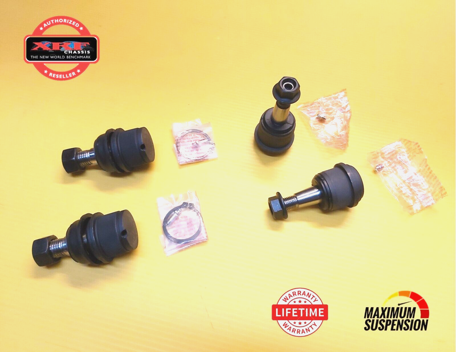 XRF Platinum Lifetime Ball Joint Kit For Dodge Ram 2500 3500 4x4 - 2003-2012