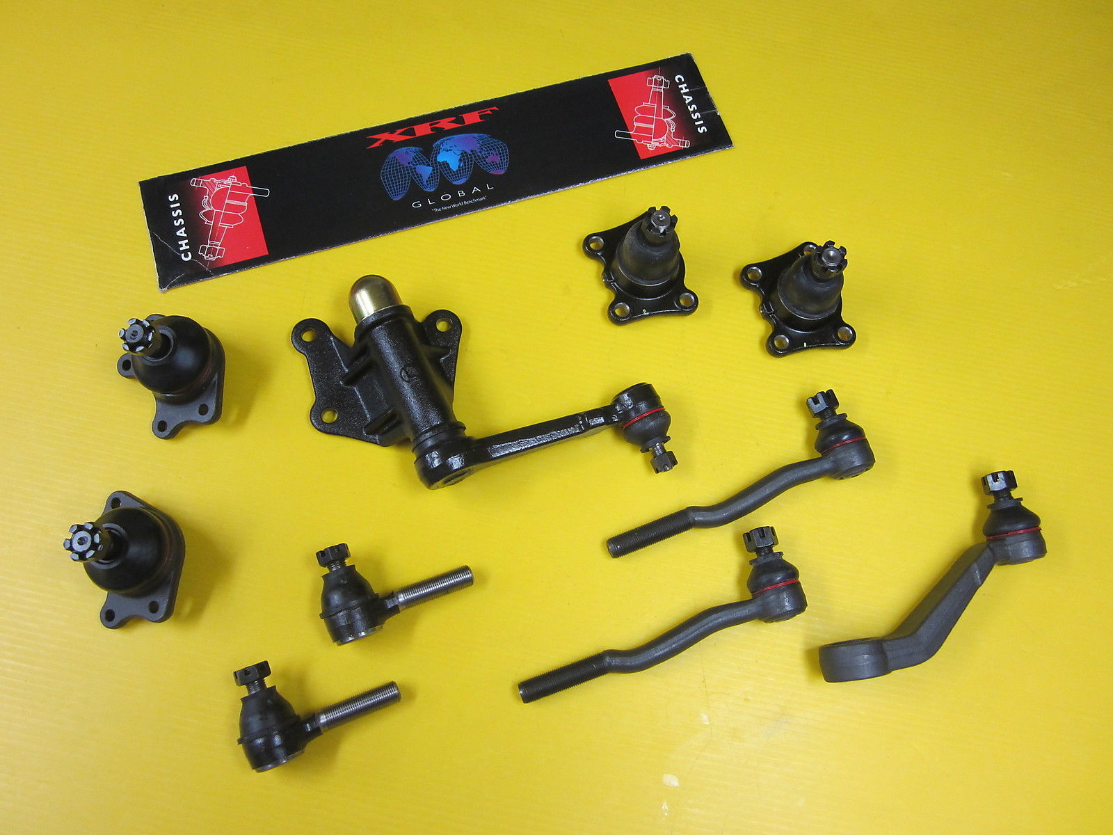 14pc Front End Suspension Kit For Chevy Blazer S10 4x4 – Ball Joints, Tie Rods, Pitman Arm (1992-2005)